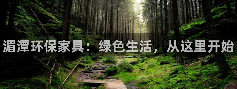 杏耀平台怎么注册：湄潭环保家具：绿色生活，从这里开始