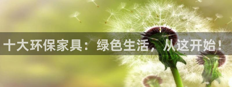 杏耀平台代理怎么赚钱：十大环保家具：绿色生活，从这开始！