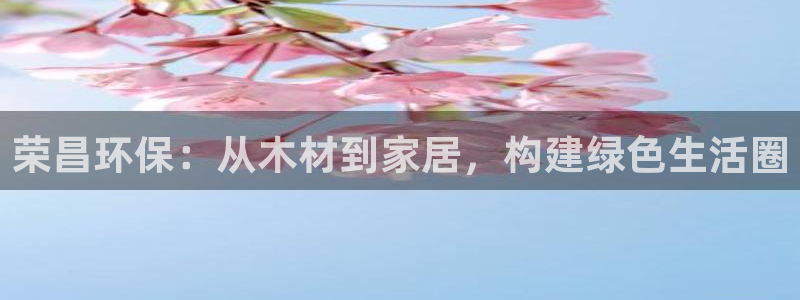 杏耀平台在线注册：荣昌环保：从木材到家居，构建绿色生活圈