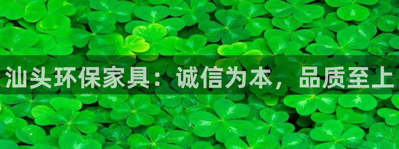 杏耀平台登陆测速：汕头环保家具：诚信为本，品质至上